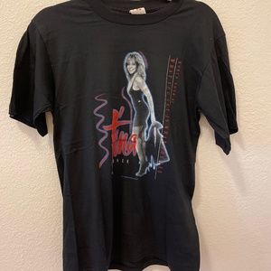 Vintage Tina Turner band Tshirt
